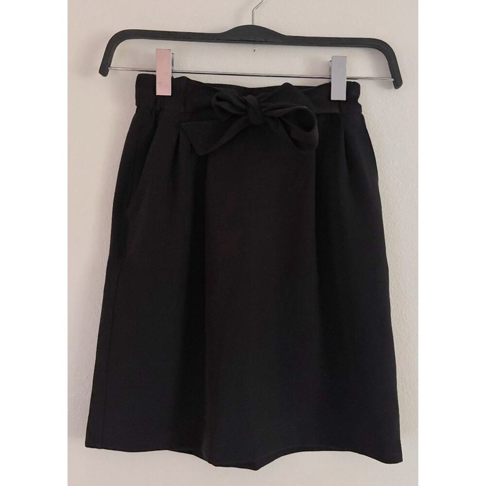 Lululemon Black Waist Tie Belt Skirt